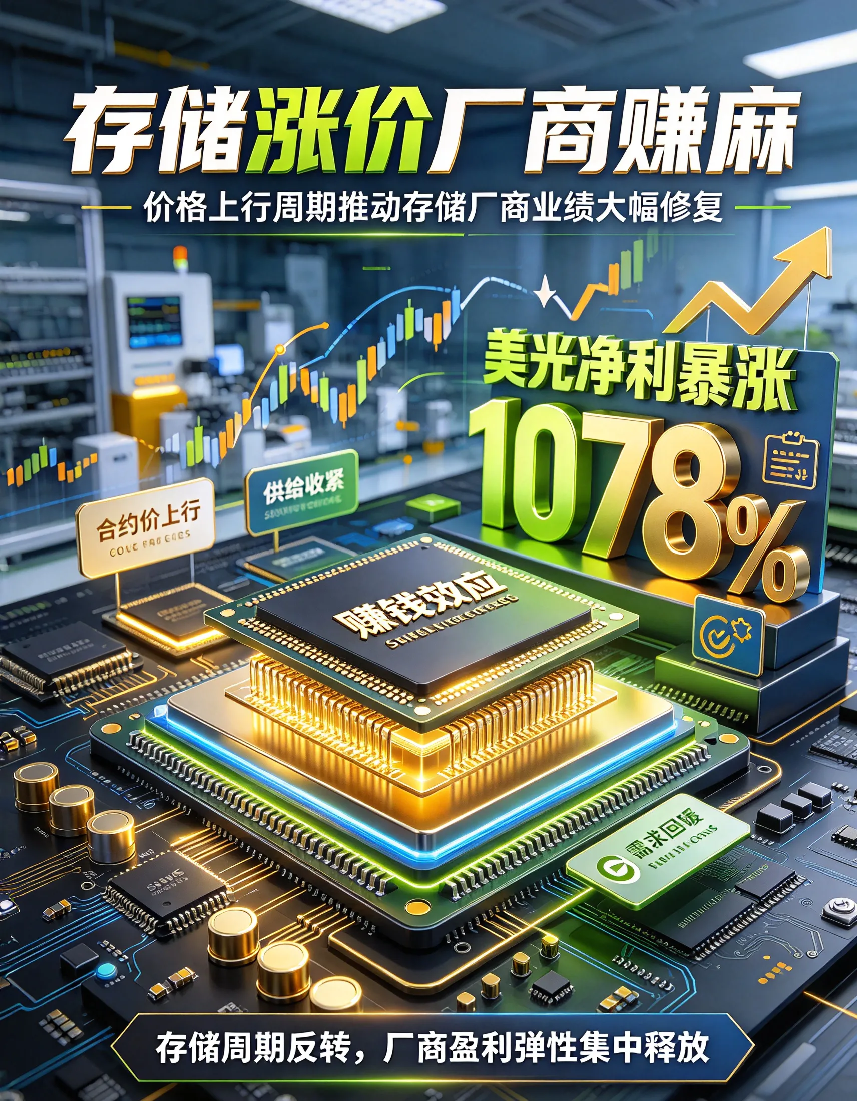 净利暴涨1078%：美光一个季度狂赚377亿美元，存储厂商把“周期”做成了“稀缺生意”