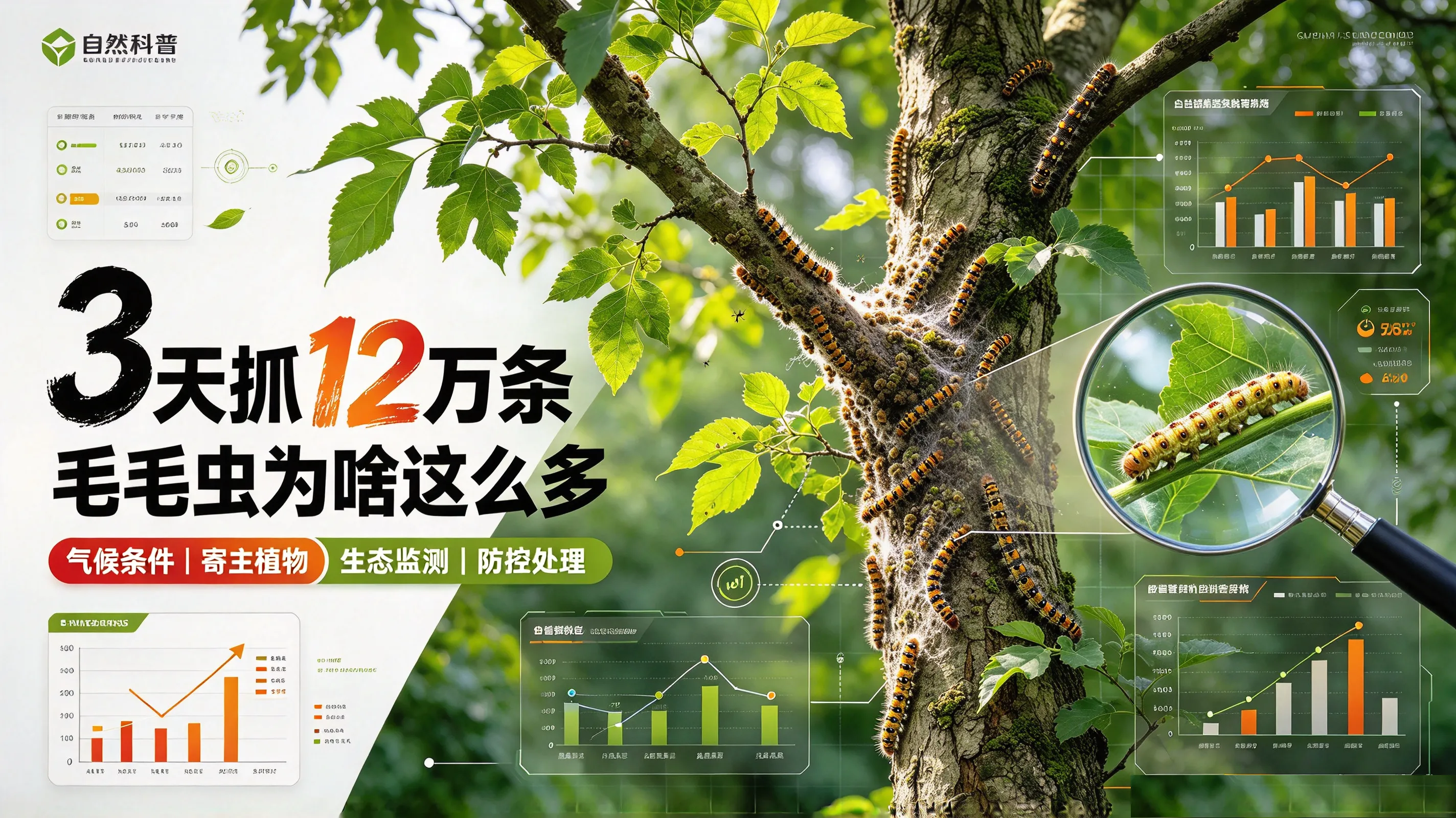 3天12万条毛毛虫上热搜：不咬人，但为什么这么吓人？