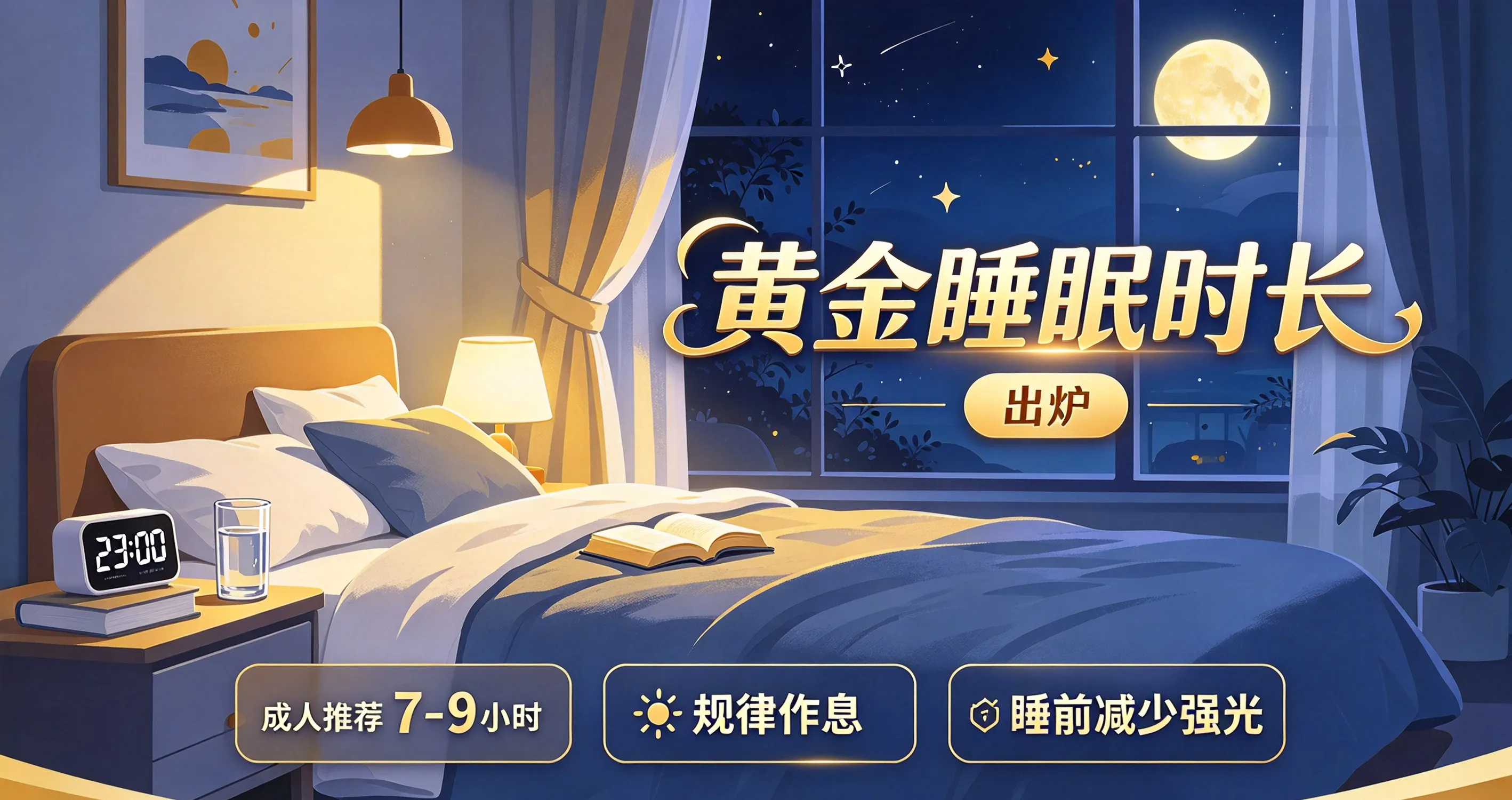 睡多久、几点睡、规律睡：一文说清“早睡早起身体好”的真正含义