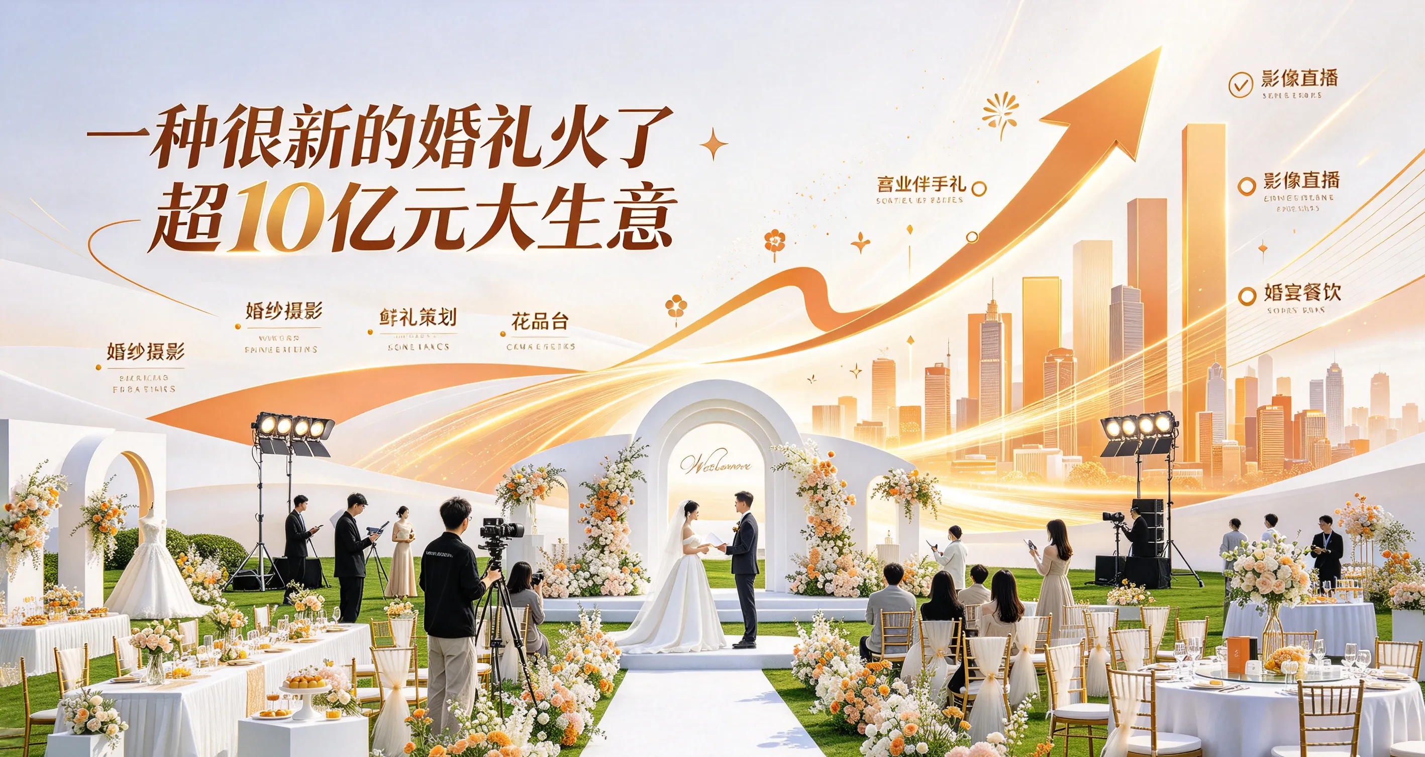 一种很新的婚礼火了：超10亿元大生意，正在改写中国婚庆版图